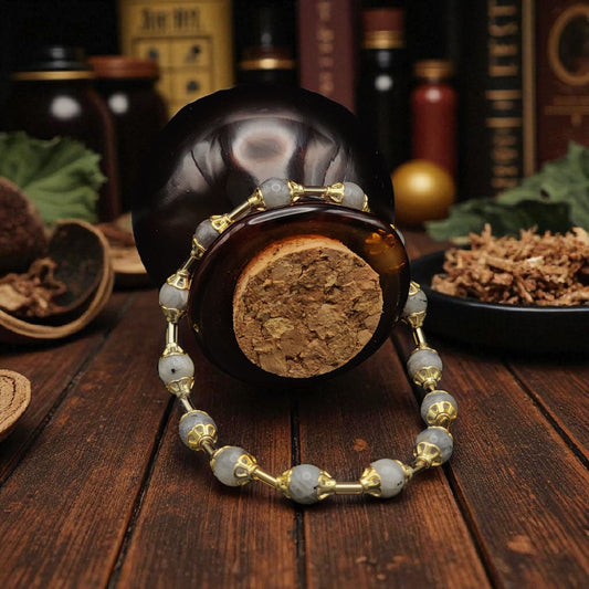 "Shifting Veil" – Labradorite Bracelet