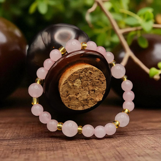 "Blush" – Rose Quartz Bracelet