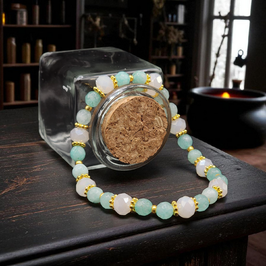 "Flow" – Amazonite Bracelet