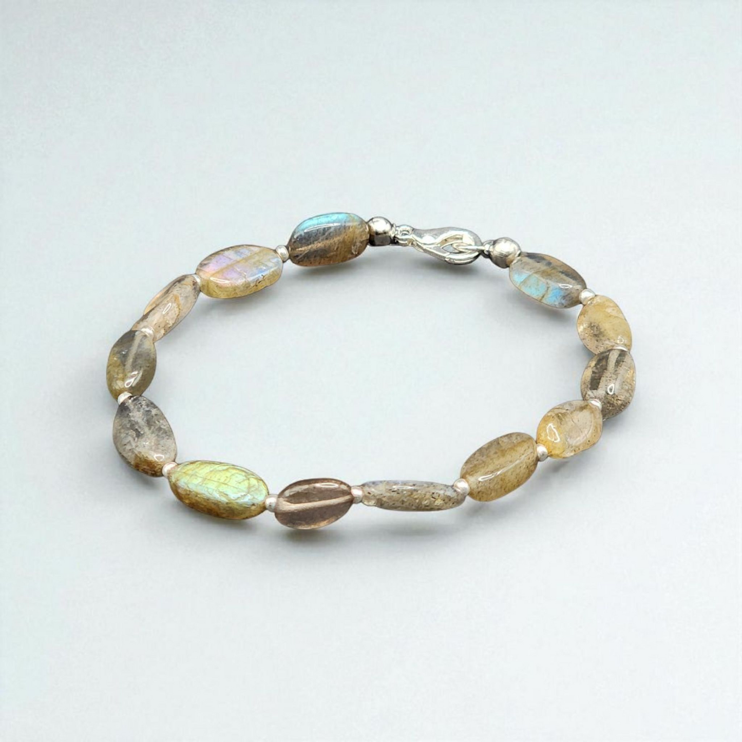 “Moonlit” – Labradorite Bracelet