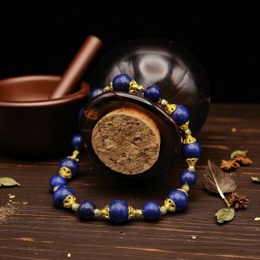 "Oracle" – Lapis Lazuli Bracelet